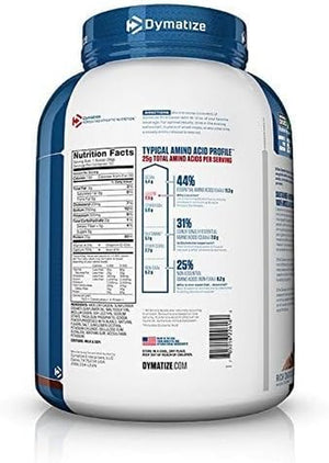 Dymatize Elite Casein Protein Powder, Slow Absorbing with Muscle Building Amino Acids, 100% Micellar Casein, 25G Protein, 5.4G Bcaas & 2.3G Leucine, Helps Overnight Recovery, Rich Chocolate, 2 Pound