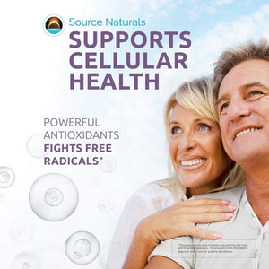 Source Naturals Resveratrol 200 Mg for Heart and Healthy Aging - 30 Vegetarian Capsules