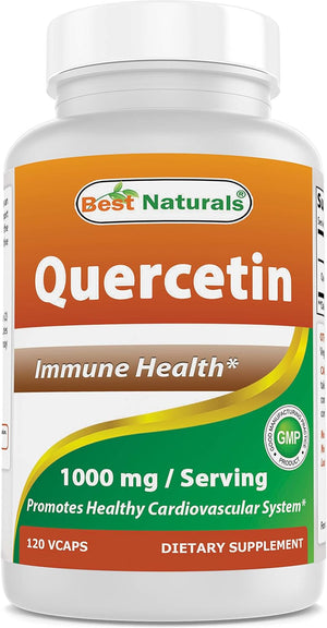 Best Naturals Quercetin 1000 Mg/Serving 120 Veggie Capsules (120 Count (Pack of 1))