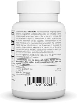 Source Naturals DHA - Neuromins, Non-Fish, Plant-Based Omega-3* - 60 Vegetarian Softgels