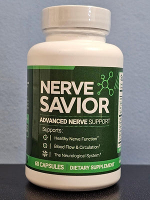 Nerve Savior Health Supplement 60 Capsules Genuine Nerve Savior