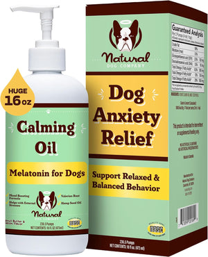 Natural Dog Company Liquid Glucosamine Hip & Joint Oil for Dogs, 16 Oz, Extra Strength Cartilage and Joint Support, Helps Mobility and Eases Occasional Stiffness, Dog Vitamins and Supplements