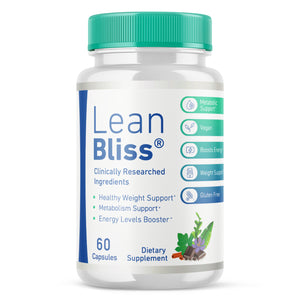 Lean Bliss, Leanbliss Supplement for Weight Loss & Fat Burning (60 Capsules)