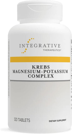 Krebs Magnesium-Potassium Complex - Healthy Heart Muscle Support* - Muscle Support Supplement with Magnesium Citrate, Potassium Citrate & Magnesium Malate* - 120 Tablets