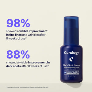 Curology Dark Spot Serum, Discoloration Fading Complex with Niacinamide, Facial Serum for Post Acne Marks and Sunspots, 1 Fl Oz 