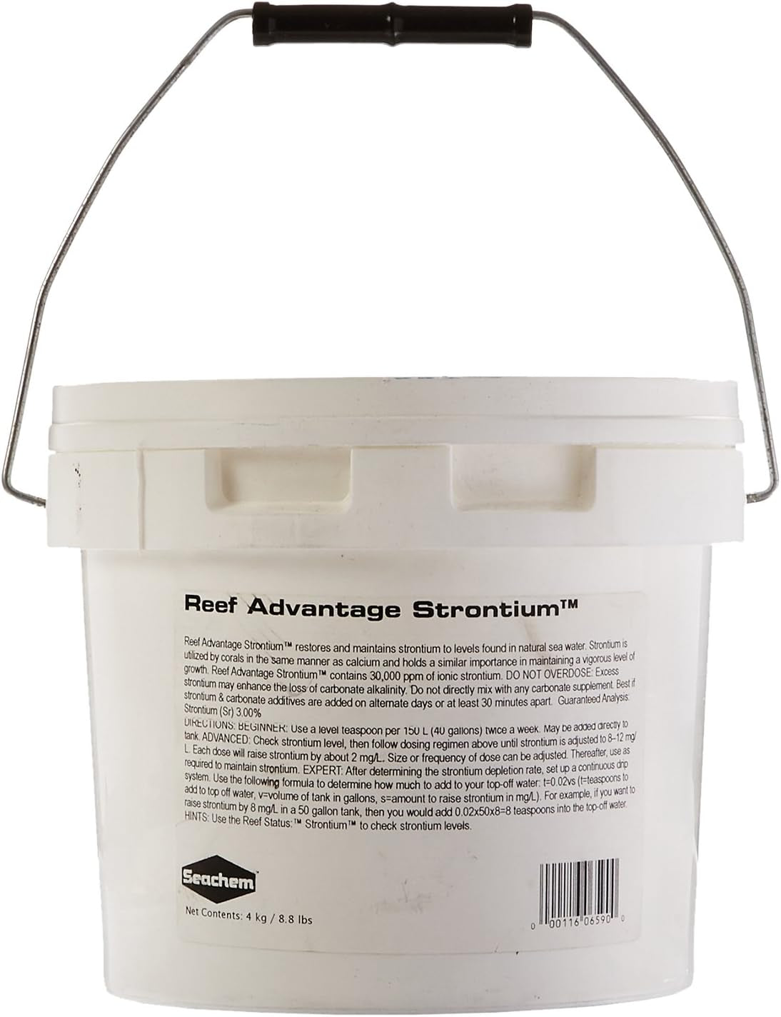 Reef Advantage Strontium, 4 Kg / 8.8 Lbs