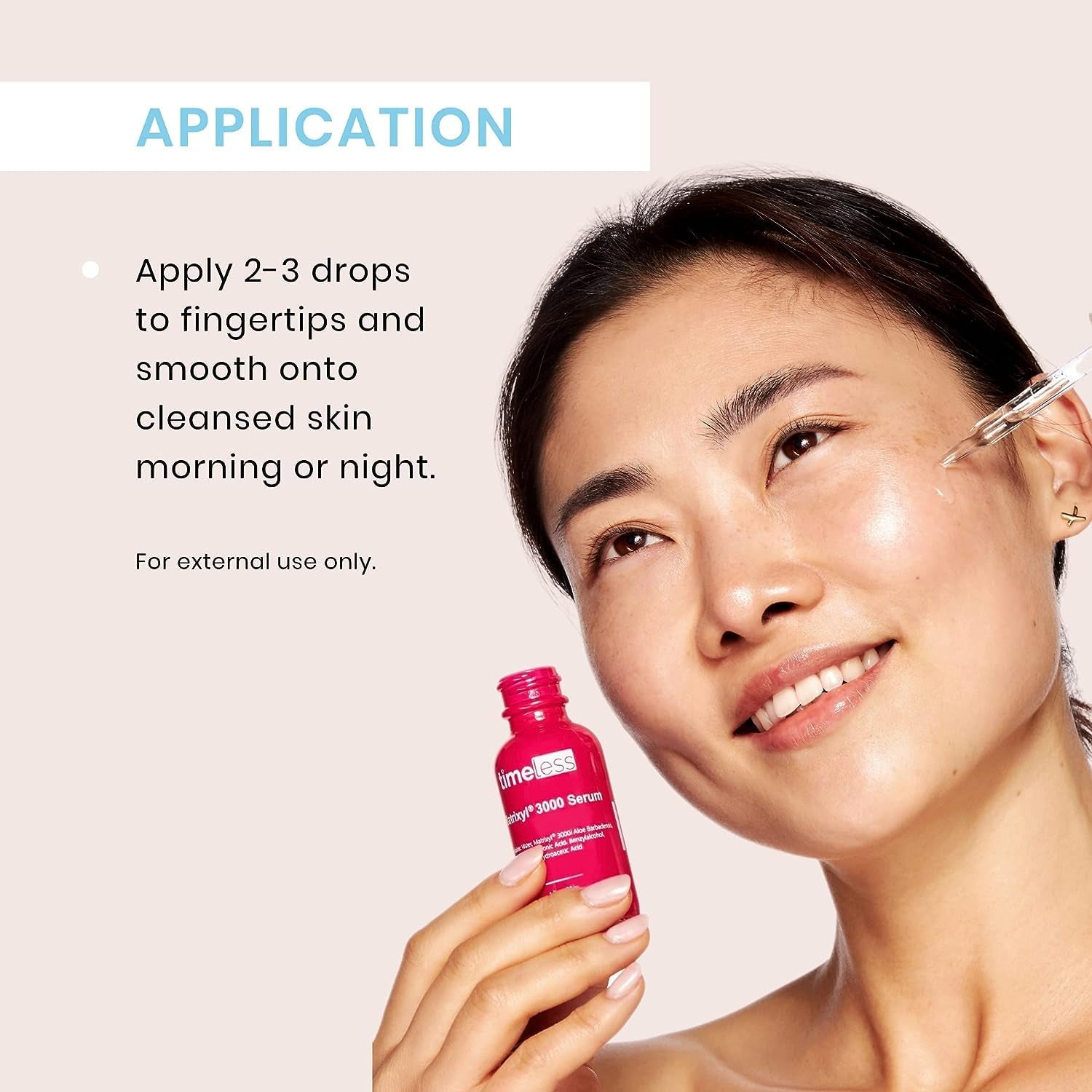 Timeless Skin Care Matrixyl 3000 Serum - Personal Care Face Serum Supports Hydration - Matrixyl Serum with Hyaluronic Acid - Fragrance-Free Serum for Skin Care - 1 Oz (Pack of 2)