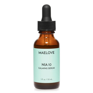 MAELOVE NIA 10 Niacinamide Serum, Calming Face Serum for Strengthening Skin Barrier, Hydration & Pore Refinement, Suitable for Sensitive, Dry, Acne-Prone Skin, Vegan, Cruelty-Free, USA Made