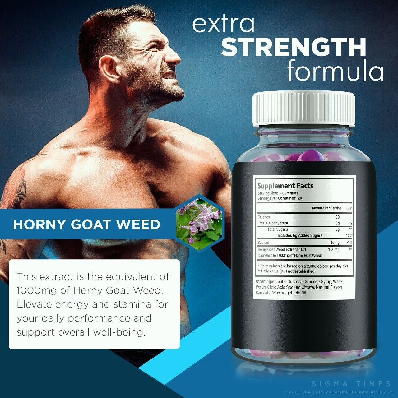 Little Blue Male Gummies to Boost T-Levels for Enhanced Intimate Drive 60Ct