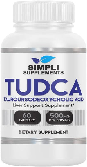 Premium TUDCA Liver Support Supplement - Traditional Chinese Medicine for Liver Health - Promote Overall Well-Being - Safe and Effective - Enzyme Reduction and Eye Protection