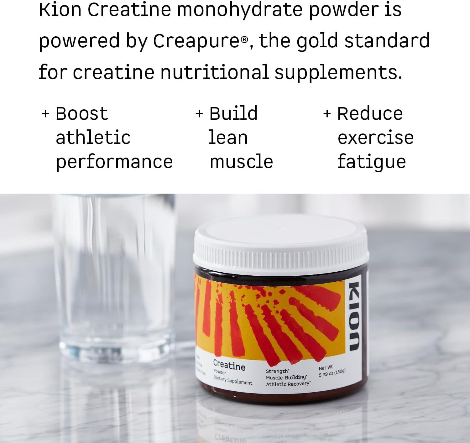 Kion Creatine | Fuel Your Performance, Energy & Strength | 30 Servings
