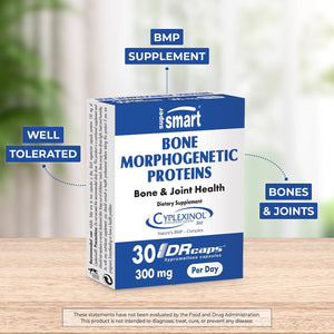 '- Bone Morphogenetic Proteins 300Mg per Day (Patented Ingredients) - Cyplexinol BMP - Type 2 Collagen Supplement | Non-Gmo & Gluten Free - 30 DR Caps