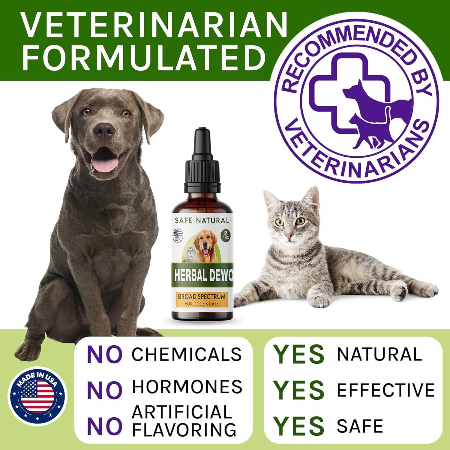 Аdrеnаl Balance for Dogs and Cats - Cushings Treatment for Pets, Аdrеnаl Support W/Ashwagandha, Licorice Root, Rhodiola Rosea – Best Cushings Treatment for Dogs - 2Oz Harmony Herbal Drops