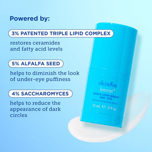 Skinfix Barrier+ Triple Lipid-Boost 360° Eye Cream: Targets Dark Circles, Puffiness, and Fine Lines around Eyes and Lids, Clinically Proven to Brighten and Refresh Eyes, 0.5 Oz