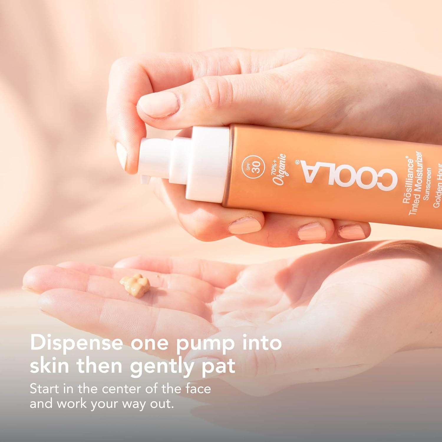 COOLA Organic Rosilliance BB Cream with SPF 30, Tinted Moisturizer Sunscreen & Foundation, Dermatologist Tested, 1.5 Fl Oz 