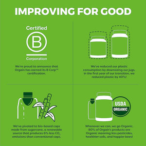 Orgain Kids Sugar Free Multivitamin Gummies, Vegan, 50 Superfoods, 15 Vitamins and Minerals, Immune Support and 3G of Fiber, Mixed Berry, Ages 4+, 1 Month Supply (60 Gummies)