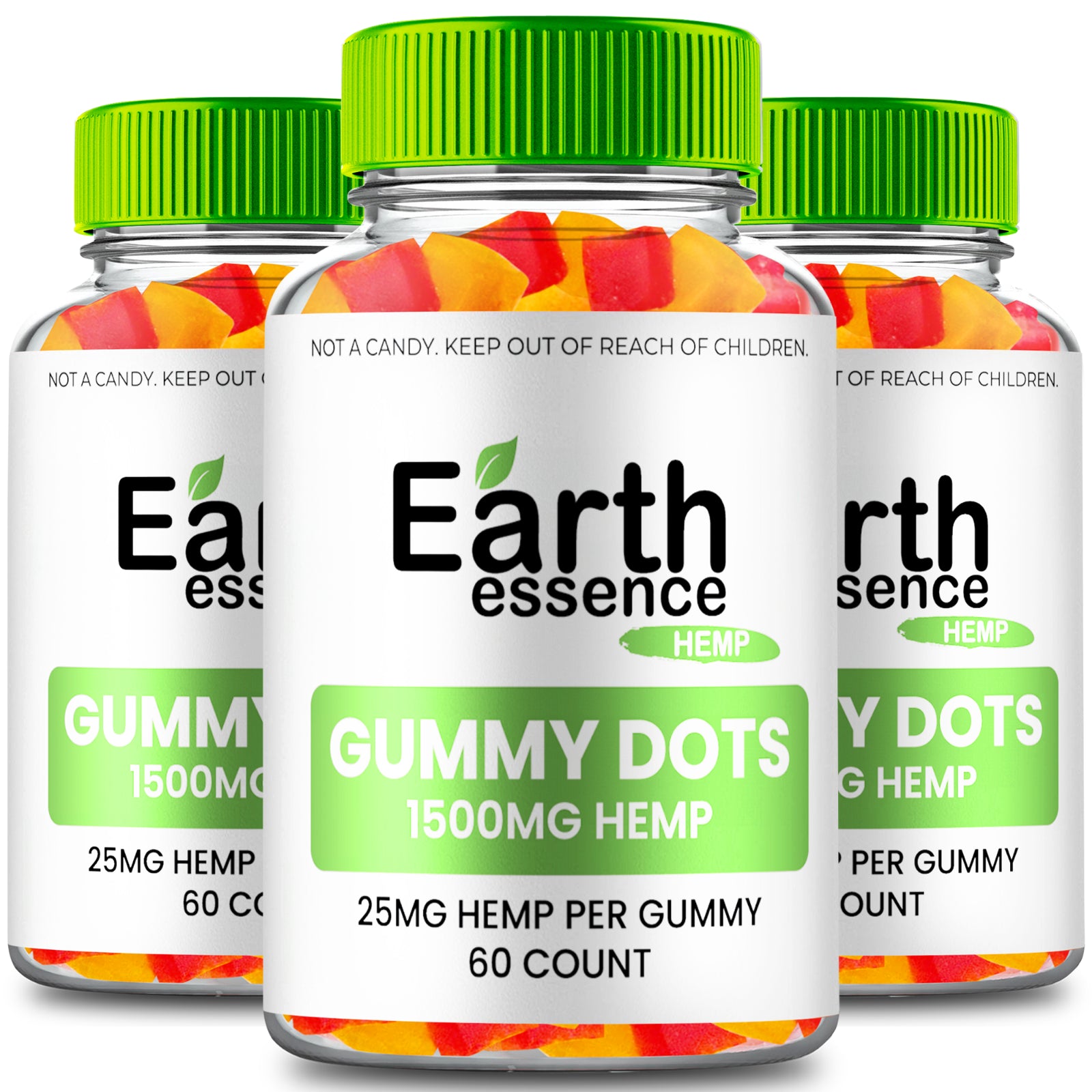 Earth Essence Gummy Dots Official Formula - 3 Pack 