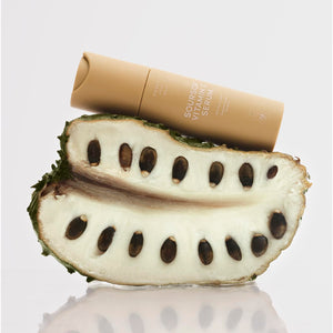 SWEET JULY SKIN Soursop Vitamin C Serum - Soursop, Ferulic Acid & Green Tea, Daily Face Serum for All Skin Types, Hydrating, Firming, Improves Dullness, Clean & Fragrance Free 1 Fl. Oz 