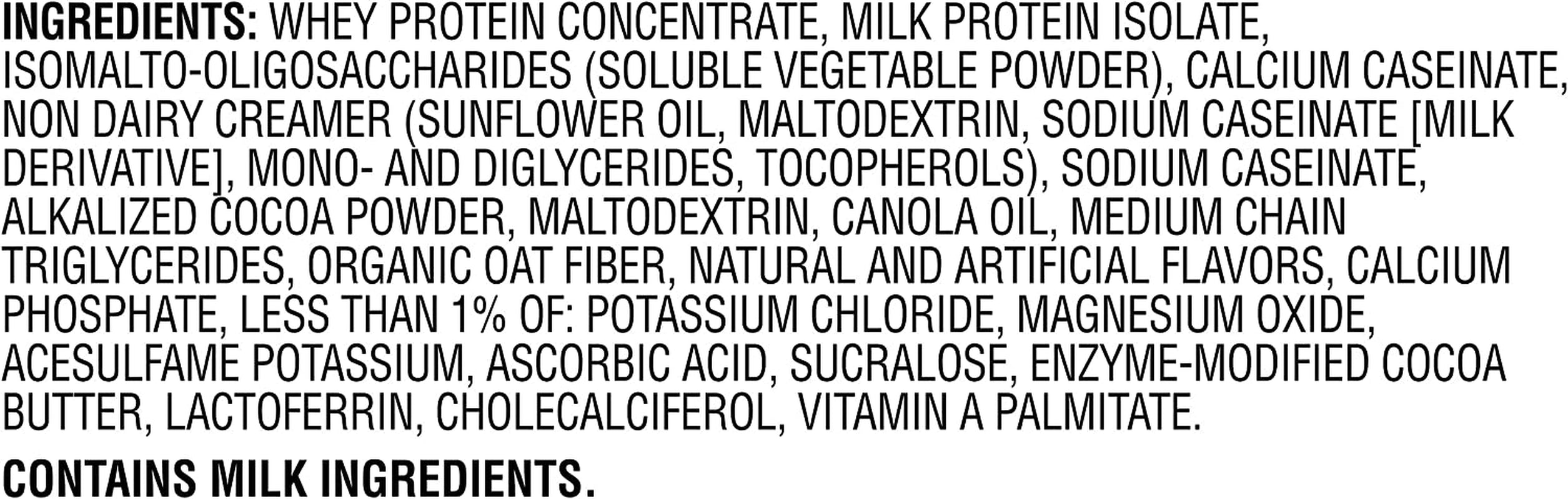 Muscle Milk Genuine Protein Powder, Cookies 'N Crème, 2.47 Pound, 16 Servings, 32G Protein, 2G Sugar, Calcium, Vitamins A, C & D, NSF Certified for Sport, Energizing Snack, Packaging May Vary