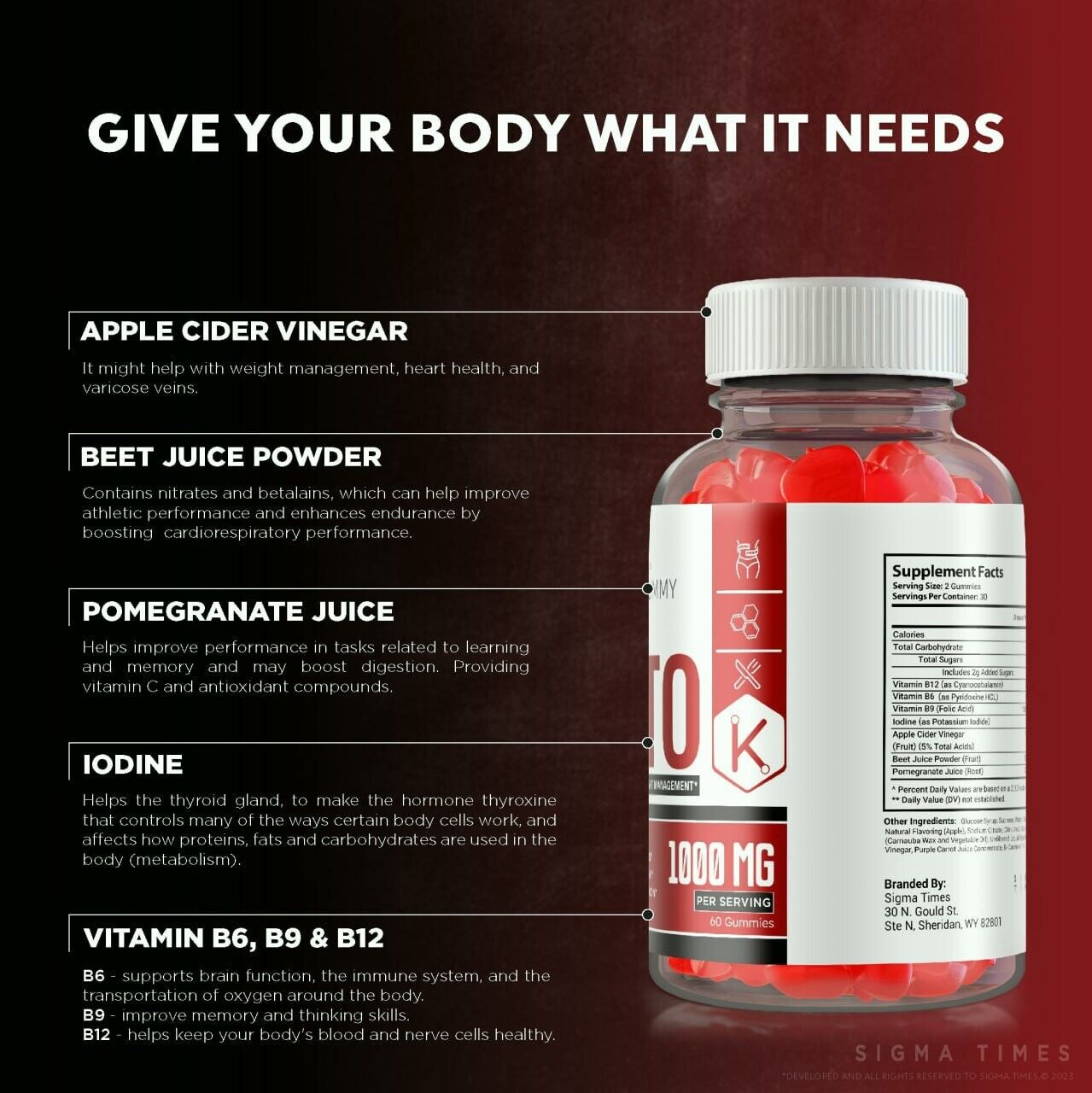 (3 Pack) Trim Tummy Keto Gummies to Suppress Appetite and Lose Belly Fat