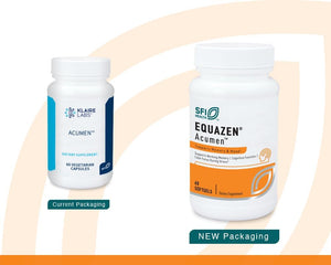Klaire Labs Acumen - Cognitive Support Supplement with Bacopa Monnieri Extract - Memory Support - Gluten-Free & Hypoallergenic Bacopa Capsules for Adults & Kids 7+ (60 Capsules)
