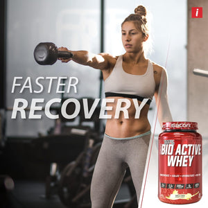 Isatori Bio-Gro Vanilla Ice Cream (60 Servings) & Bio-Active Whey Protein Powder Unflavored (30 Servings)