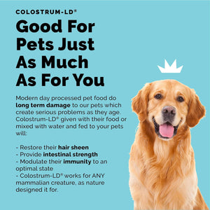 Colostrum-Ld Liposomal Delivery - Colostrum Powder - Gluten-Free, Lactose-Reduced - 34 Servings - Sovereign Laboratories - 6 Oz Vanilla