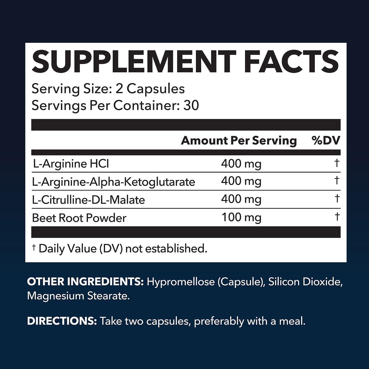 L-Arginine Capsules for Active Males - 60 Count, Non-Gmo, 1200Mg Blend of L Arginine and L Citrulline - Arginine Supplement for Enhanced Performance - L Arginine 1000Mg for Muscle Support