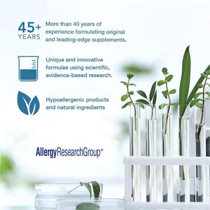 Allergy Research Group 200Mg of Zen Supplement - GABA, L-Theanine, Calmness Support, Day or Night, Hypoallergenic, Vegetarian Capsules - 120 Count 