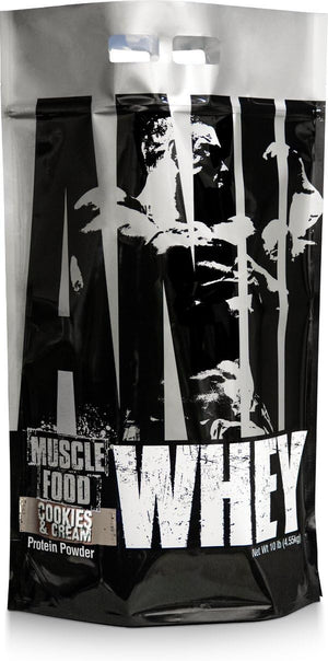 Animal Whey Isolate Protein Powder - Loaded for Pre & Post Workout Muscle Builder and Recovery with Digestive Enzymes for Men & Women - 25G Protein, Great Taste, Low Sugar - Brownie Batter 4 Lbs