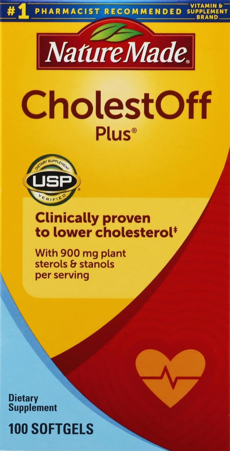 Nature Made, Cholestoff plus Softgels, 100 Count