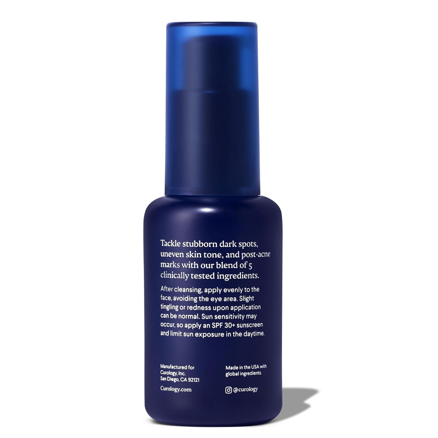 Curology Dark Spot Serum, Discoloration Fading Complex with Niacinamide, Facial Serum for Post Acne Marks and Sunspots, 1 Fl Oz 