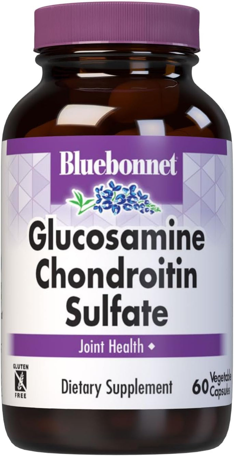 Bluebonnet Glucosamine Chondroitin Sulfate Supplement, 60 Count 