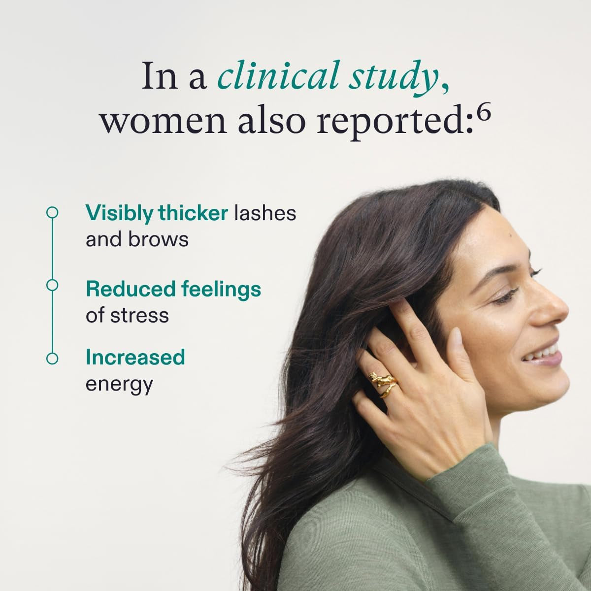 Nutrafol Women'S Vegan Hair Growth Supplements, Dermatologist Recommended, Plant-Based, Ages 18-44, Clinically Tested for Visibly Thicker, Stronger Hair - 2 Month Supply, 1 Bottle, 1 Pouch