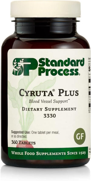 Standard Process Cyruta plus - Whole Food Cholesterol Supplements - 360 Tablets 