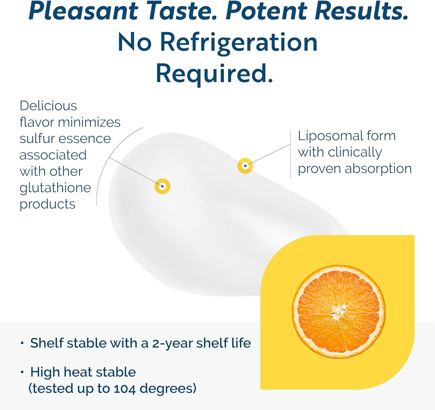 Tri-Fortify Liposomal Glutathione - Clinically Researched for Superior Absorption - Supports Immune Health, Energy & Daily Detox - Orange Flavor for Kids & Adults (8 Fl Oz) 