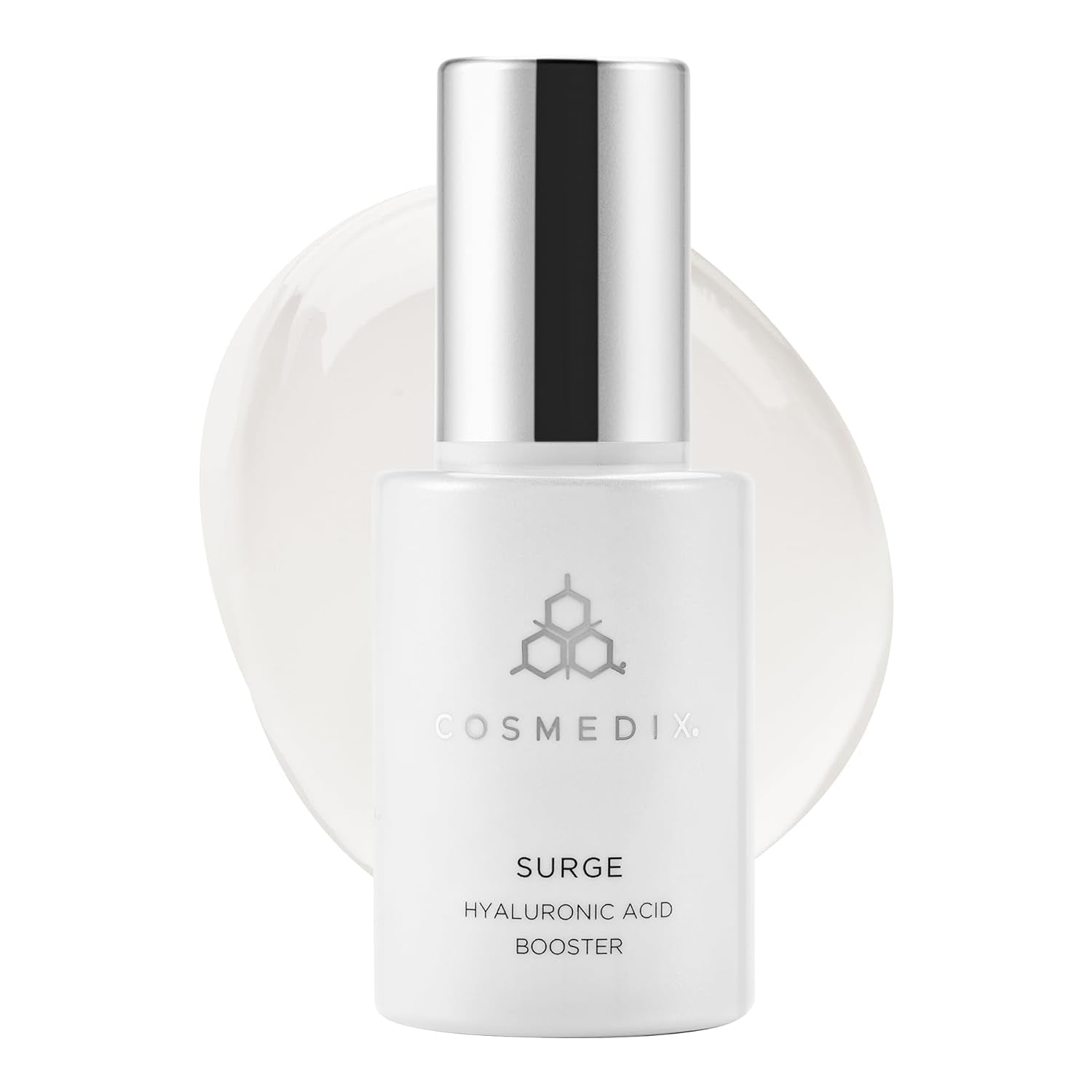 COSMEDIX Surge Hyaluronic Acid Booster - anti Aging, anti Wrinkle, Ultra Hydrating Face Moisturizer for Soft, Radiant Skin - Vitamin C Serum with Hyaluronic Acid Serum for Face, Niacinamide Serum