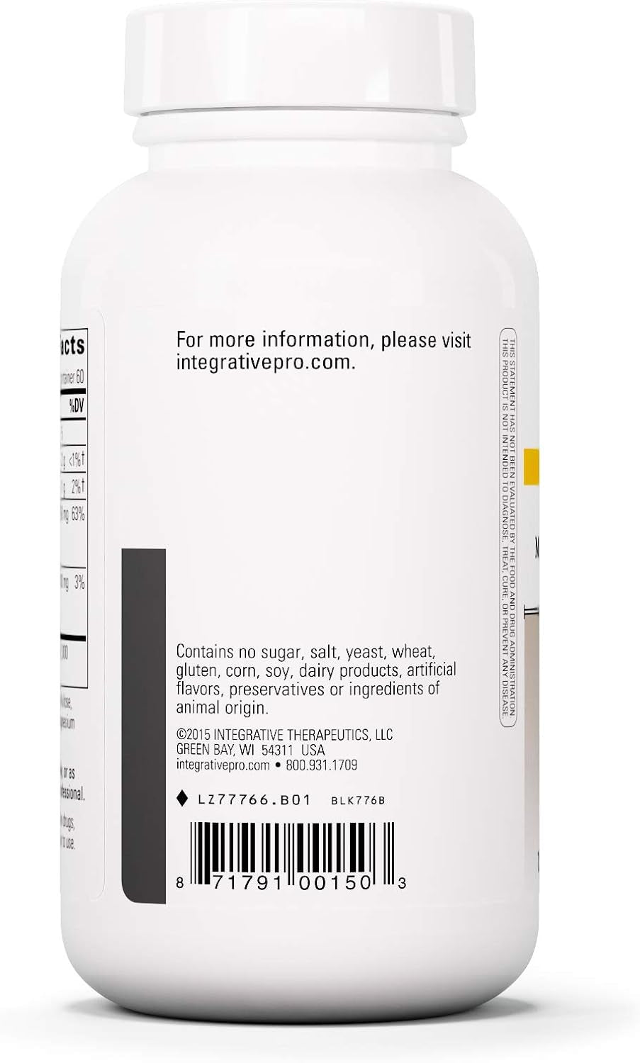 Krebs Magnesium-Potassium Complex - Healthy Heart Muscle Support* - Muscle Support Supplement with Magnesium Citrate, Potassium Citrate & Magnesium Malate* - 120 Tablets