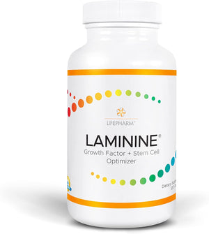 LAMININE: Cellular Support for Wellness, Cognitive Function & Vitality - Stem Cell Rejuvenation, Stress Relief & Joint Discomfort Reduction (120 Count)