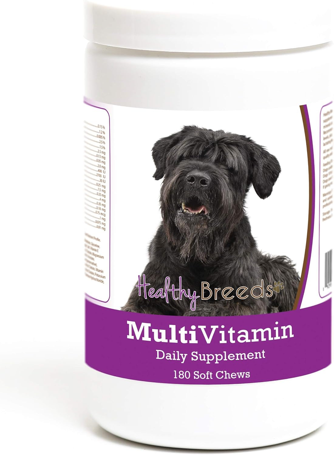 Healthy Breeds Black Russian Terrier Multivitamin Soft Chew for Dogs 180 Count