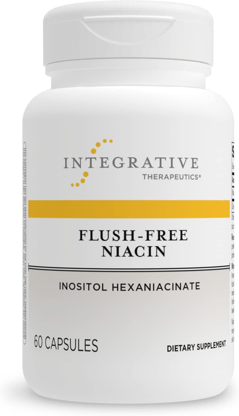 '- Flush-Free Niacin - Inositol Hexaniacinate - 60 Capsules