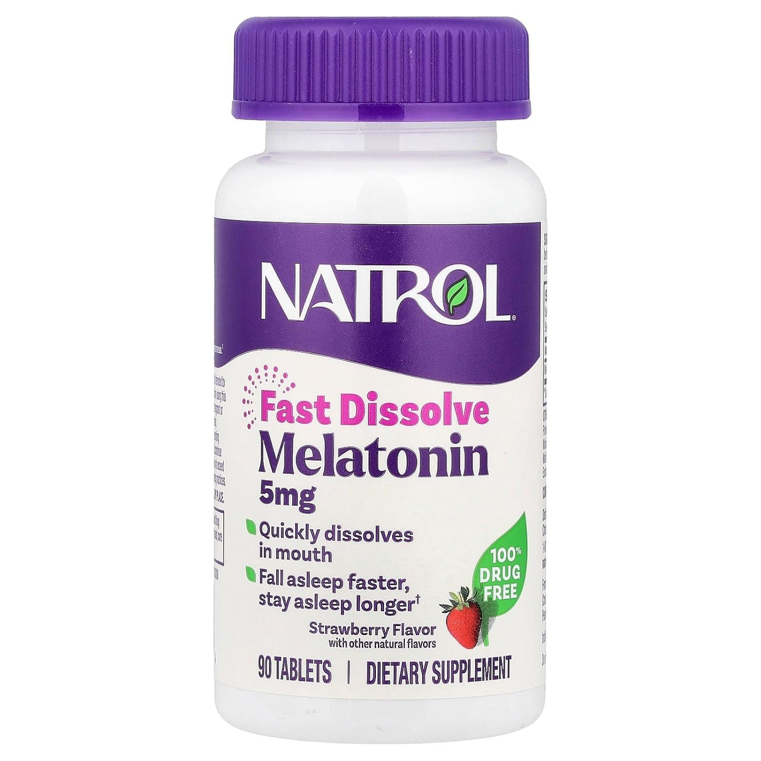 Melatonin Fast Dissolve 5 Mg 90 Tabs (3 - Pack)