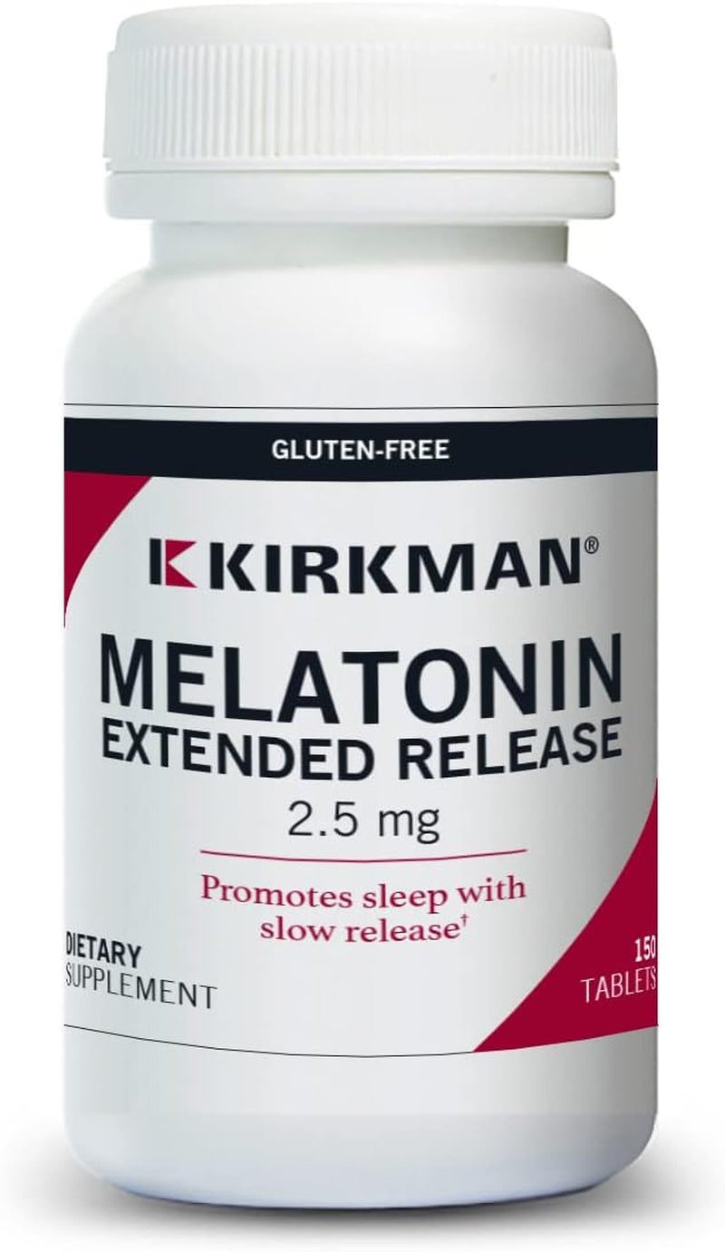 Kirkman – Slo-Release Melatonin -2.5 Mg - 150 Tablets