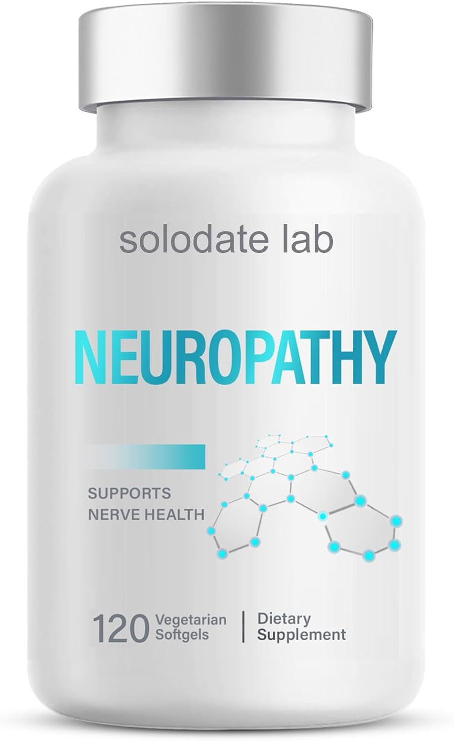 Neuropathy Nerve Relief Support, Nerve Health Supplement with 600Mg Alpha Lipoic Acid, Relieve Nerve Discomfort for Feet, Hands, Toes 