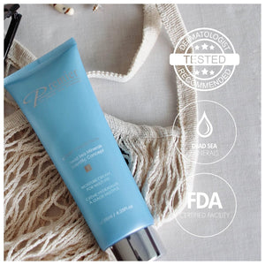 Premier Dead Sea Moisture Cream for Multi Use for Face and Body, Anti-Aging Face Cream, Skin Care with Aloe Vera Gel, Face Moisturizer, Light, Non Sticky. XL Size 4.4 Fl.Oz