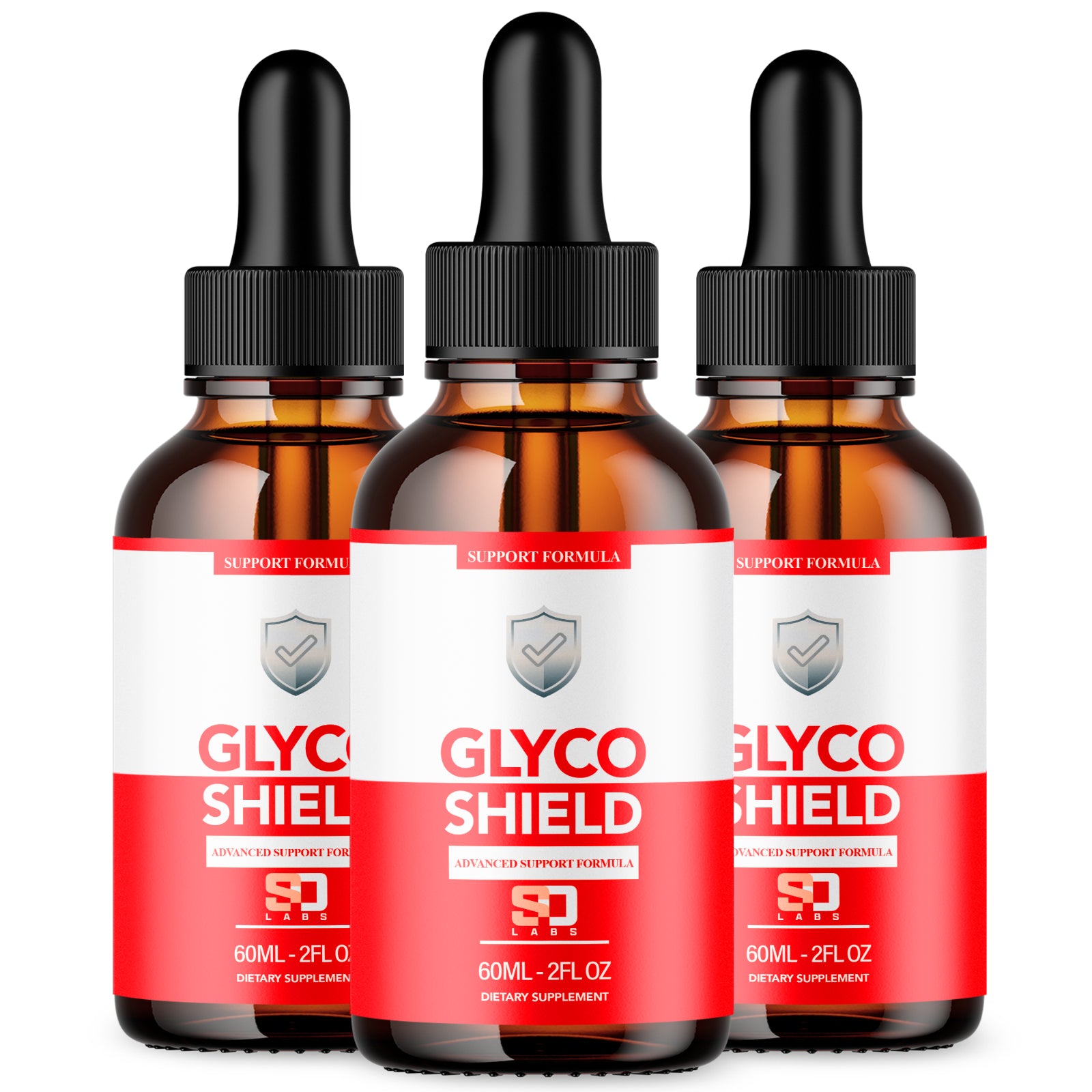 Glyco Shield Drops - Enhance Overall Wellness and Support Blood Health (3 Pack)