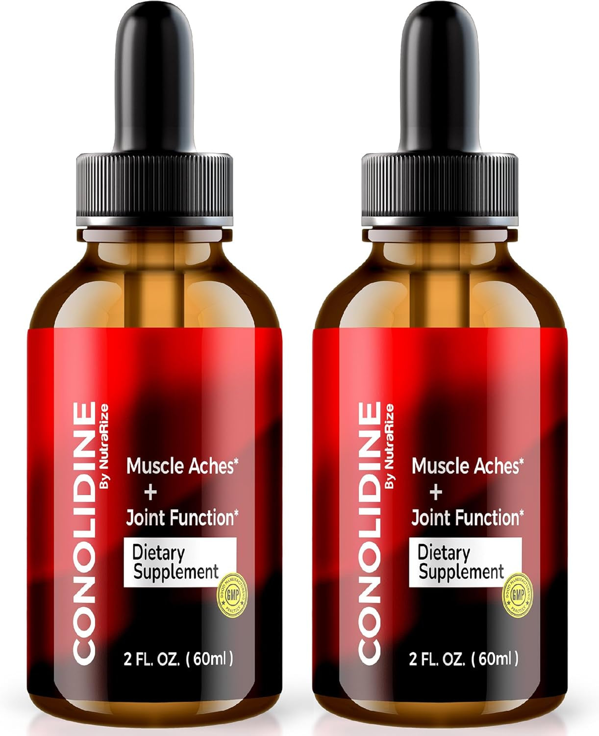(2 Pack) Conolidine Drops, Advanced Joint Support Reliever Supplement All-Natural for Better Body Movement, Conolidine 1000 Mg for Joint and Muscle, Reviews (60 Servings)