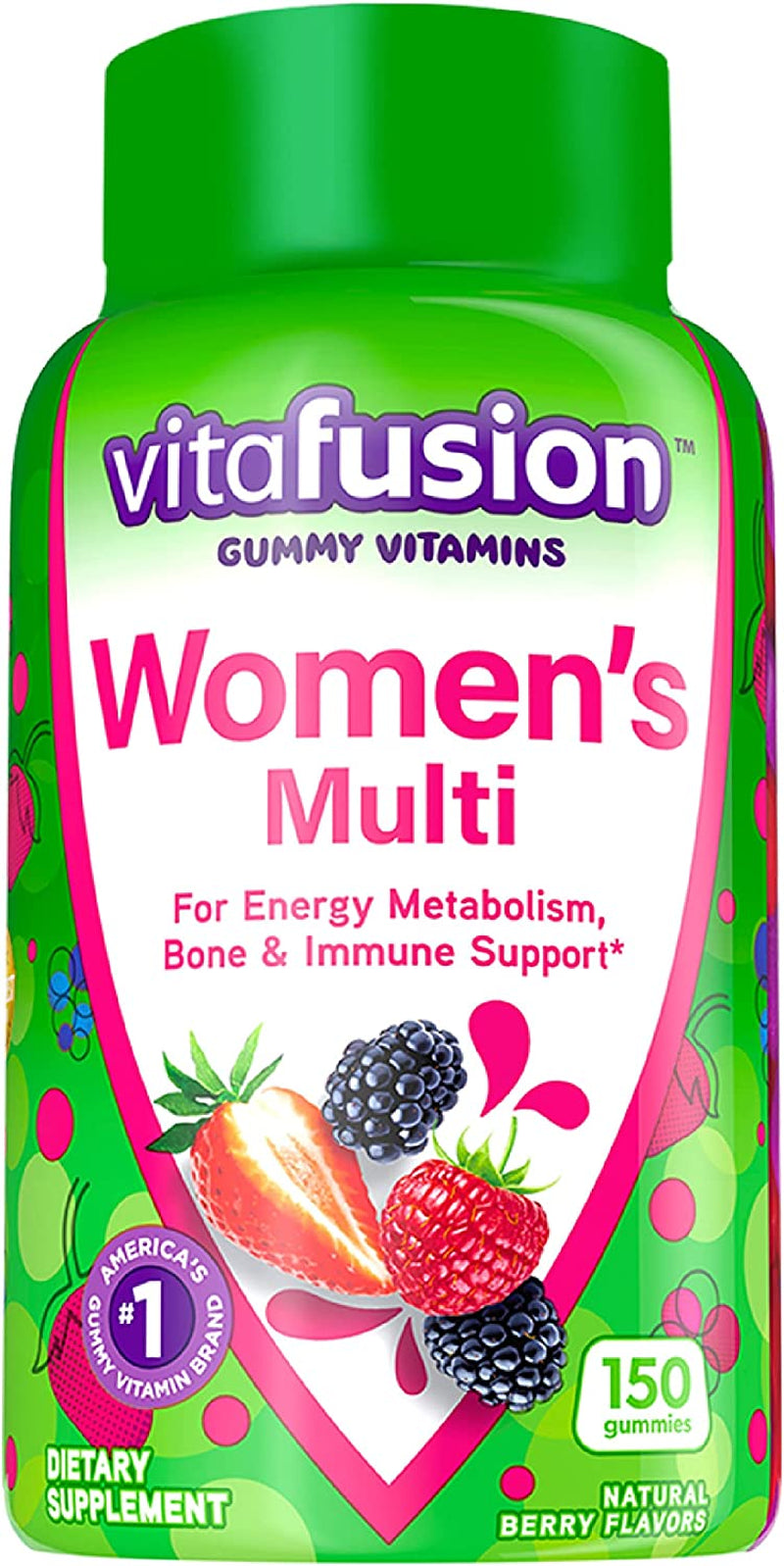 Vitafusion Probiotic Gummy Supplements, Raspberry, Peach and Mango Flavors & Vitamin D3 Gummy Vitamins for Bone and Immune System Support 