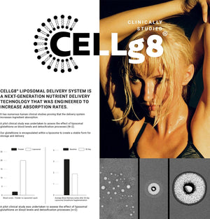 Lab Tested Ultra Bioavailable Liposomal Glutathione - 4 Fl. Oz Mixable Wild Berry Natural Flavor - High Strength Glutathione Liquid - Third-Party Tested - Increased Bioavailability Enhanced Absorption